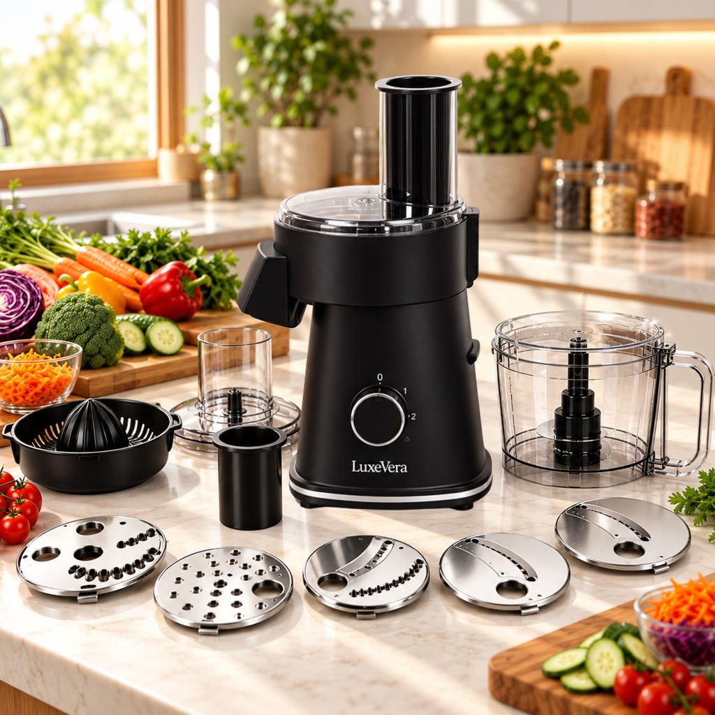 Multi-Function Vegetable Slicer, Shredder & Grater